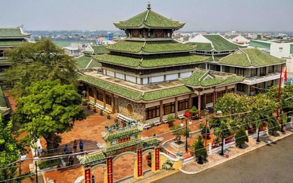 Chùa Bà Châu Đốc - An Giang | Saigon Star Travel Kiến trúc Chùa Bà Chúa Xứ Châu Đốc