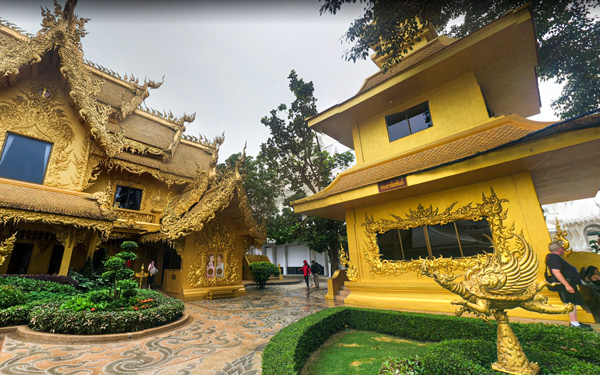 Khám phá ngôi chùa trắng độc đáo Wat Rong Khun | Saigon Star Travel Một số công trình khác bên trong chùa