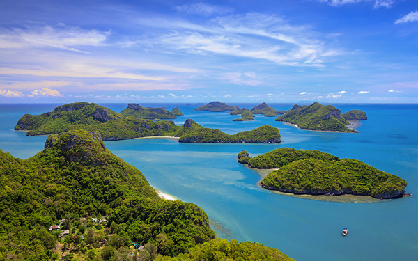 Khám phá những điểm du lịch hấp dẫn nhất Vịnh Thái Lan | Saigon Star Travel Vịnh Thái Lan được bao bọc bởi Malaysia, Thái Lan, Campuchia và Việt Nam