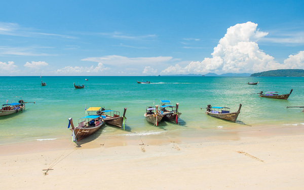 Khám phá những điểm du lịch hấp dẫn nhất Vịnh Thái Lan | Saigon Star Travel Bãi biển thơ mộng tại vịnh Ao Nang