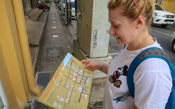 Khám phá Phuket Old Town - thành cổ trăm tuổi của Thái Lan | Saigon Star Travel Bạn cần chuẩn bị sẵn một tấm bản đồ để tránh bị lạc khi tham quan