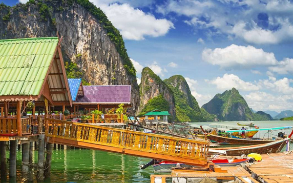 Khám phá thiên đường biển đảo tại vinh Phang Nga Thái Lan | Saigon Star Travel Làng chài Ko Panyi