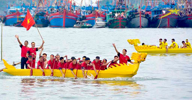 Lễ hội đua thuyền trên sông Hàn