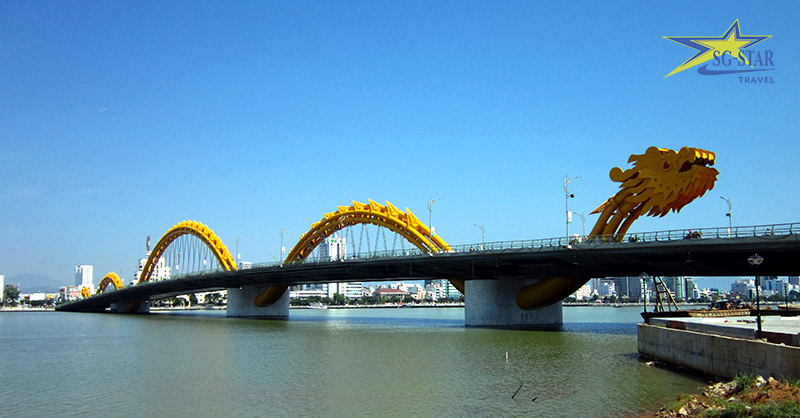 Khám phá vẻ đẹp sông Hàn Đà Nẵng | Saigon Star Travel Cầu Rồng Đà Nẵng- một trong tứ đại mỹ cầu của Đà Nẵng