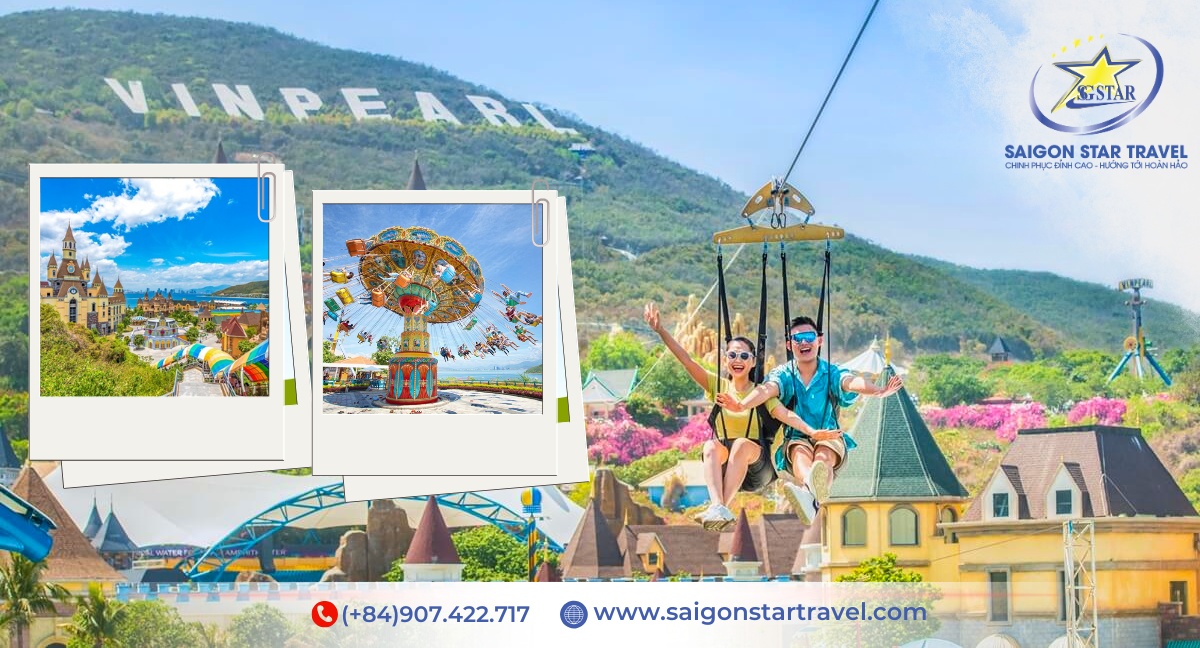 Khám phá thế giới giải trí Vinpearl Vinwonders Nha Trang - Tour 2n2đ từ tphcm