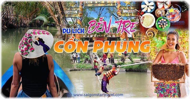 Du Lịch Miền Tây 2 Ngày Nên Đi Đâu Làm Gì ? | Saigon Star Travel Khu du lịch Cồn Phụng Bến Tre - du lịch miền Tây sông nước có gì