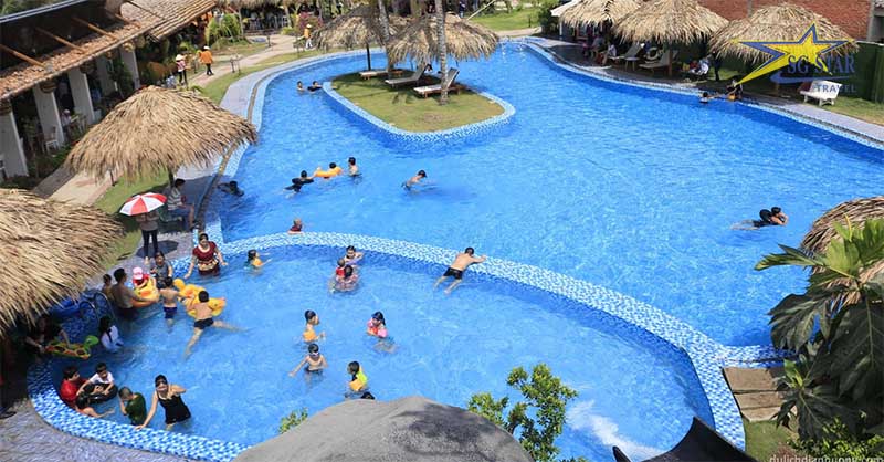 Khu du lịch Hạ Thảo Bến Tre - Điểm đến mới cho giới trẻ | Saigon Star Travel Công viên nước du lịch Hạ Thảo