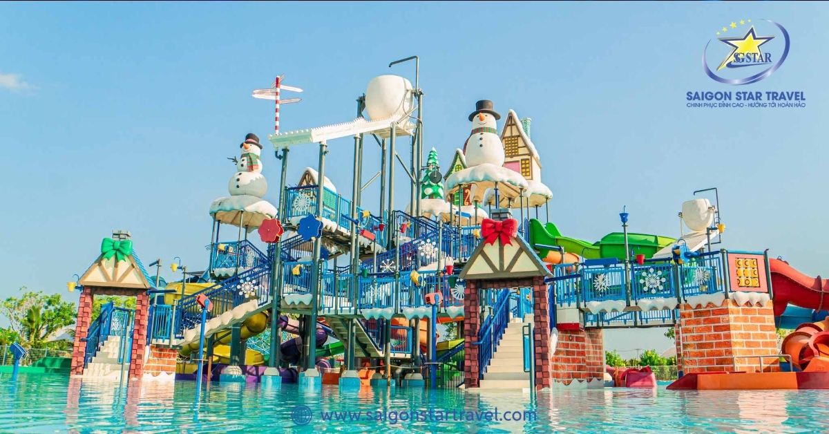 Công viên nước Sơn Tiên – Thiên đường giải nhiệt mùa hè