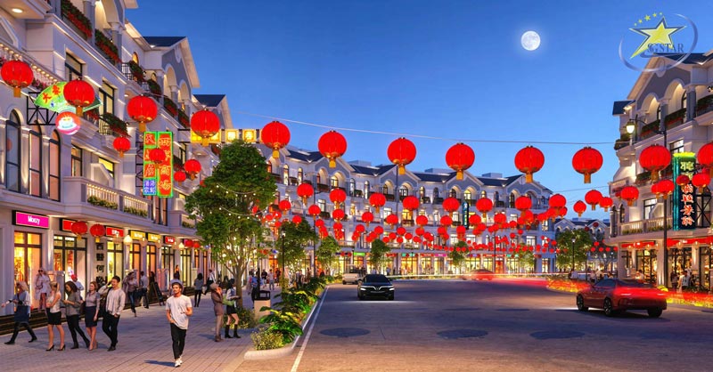Khu Shanghai Grand Wolrd với đa dạng các mặt hàng và ăn uống cho bạn tận hưởng những giờ phút mua sắm bên gia đình tại đây.