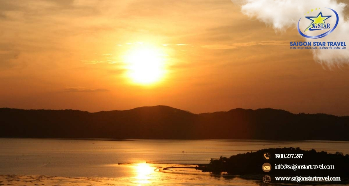 Khung cảnh hoàng hôn