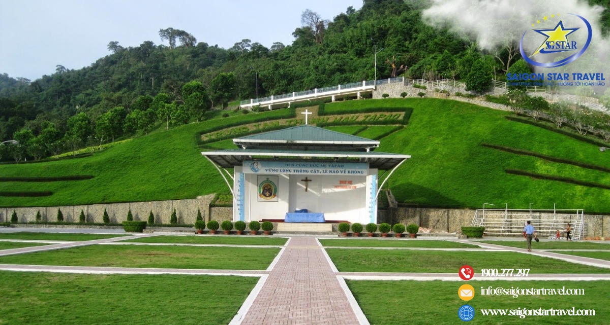 Khuôn viên Đức Mẹ Tà Pao
