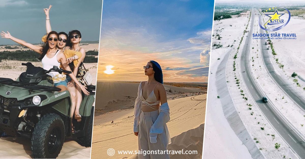 Trải nghiệm “Tiểu sa mạc Sahara” tại Bàu Trắng