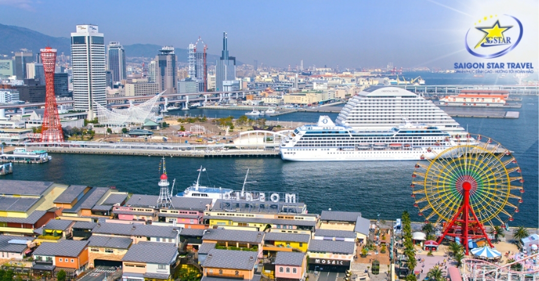 Kobe Harborland – khu mua sắm và giải trí ven vịnh nổi tiếng tại Kobe