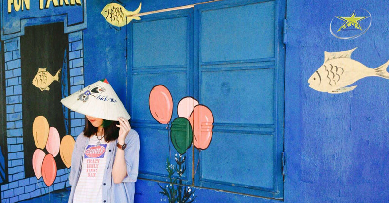 Tour Lý Sơn 2 Ngày 1 Đêm - Khám phá Cù Lao Ré | Saigon Star Travel Check-in làng bích hoạ Lý Sơn với những bức ảnh nghệ thuật đặc sắc