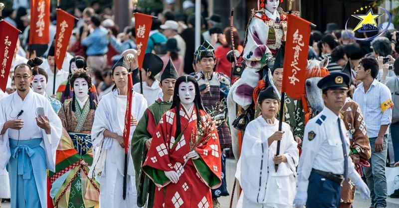 Lễ hội Jidai Matsuri Nhật Bản