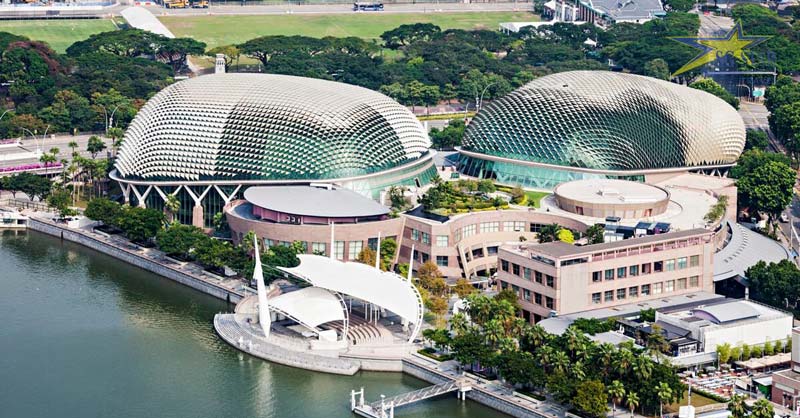Liên Tuyến Tour Singapore - Malaysia 5 Ngày 4 Đêm Khởi Hành Từ Sài Gòn | Saigon Star Travel Nhà hát Esplanade