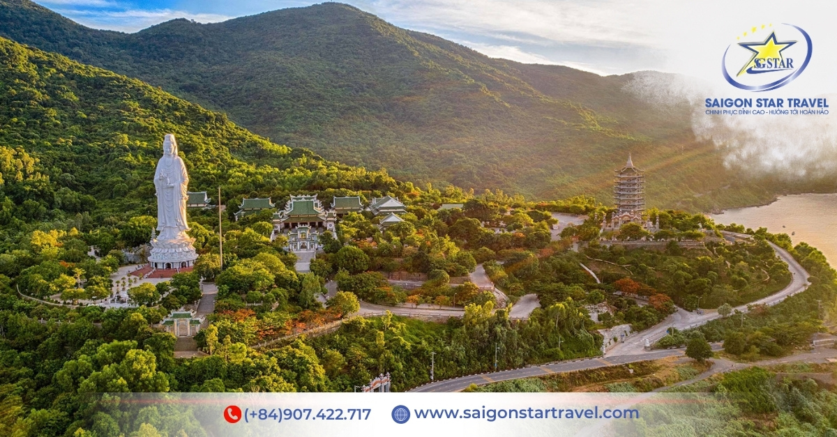 Bán Đảo Sơn Trà - Linh Ứng Tự | Trong tour Đà Nẵng - Huế - Quảng Bình 5n4đ