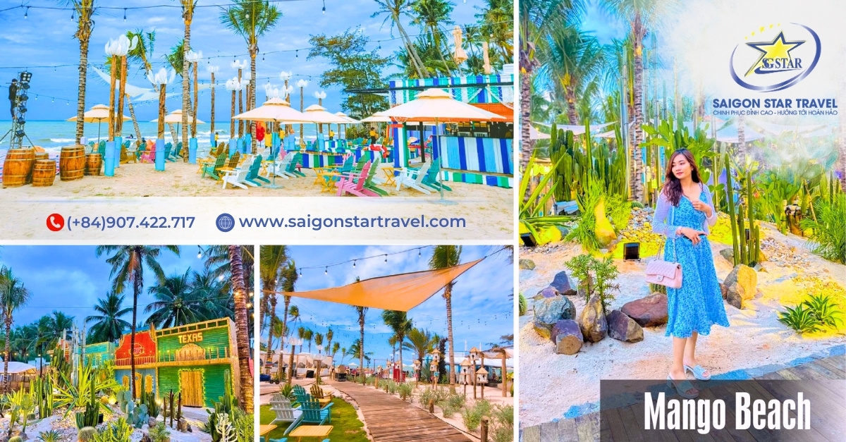 Mango Beach Mũi Né – điểm check-in tự túc buổi chiều