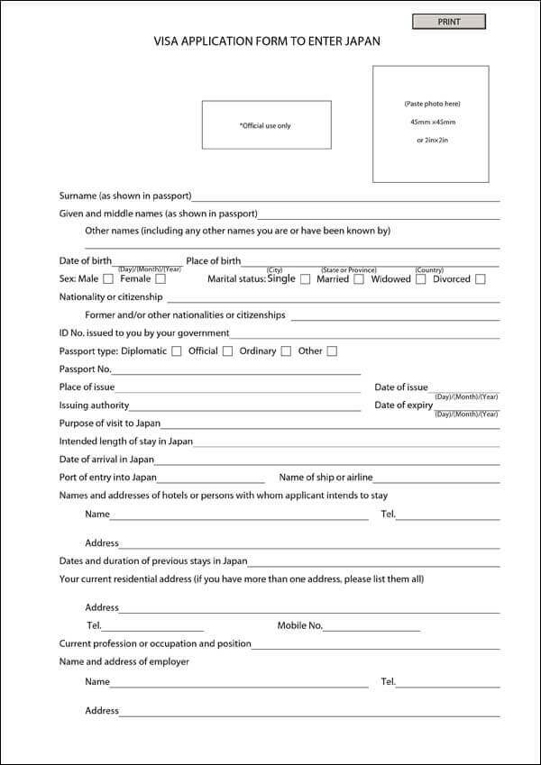 Mẫu đơn xin visa nhật bản và cách viết đơn xin visa Nhật bản | Saigon Star Travel mau-don-xin-visa-nhat-ban-va-cach-viet-don-xin-visa-nhat-ban