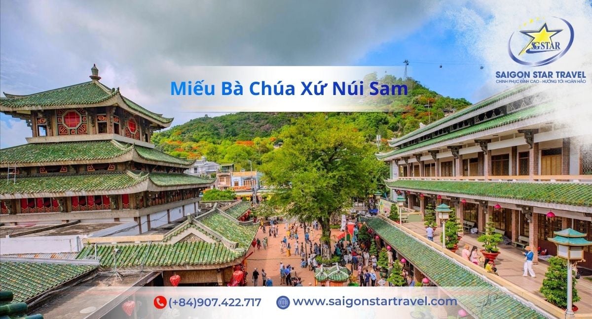 Miếu Bà Chúa Xứ Núi Sam - Tour Miền Tây Mùa Nước Nổi 3 ngày 2 đêm