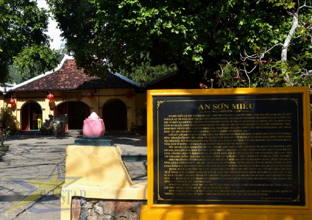An Sơn Miếu - Nơi thờ phụng bà Phi Yến