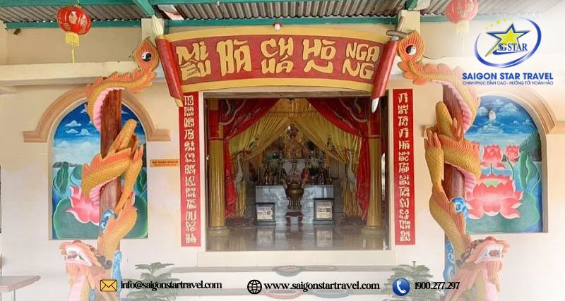 Miếu thờ Bà Chúa Xứ tại Hòn Ngang- Nam Du