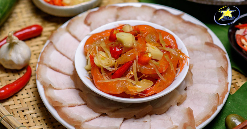 Tôm chua - Đặc sản của Huế