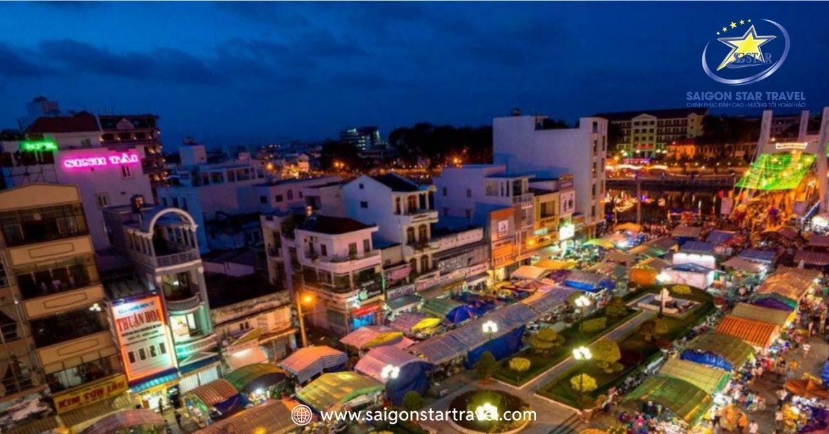 Chợ Phan thiết về đêm