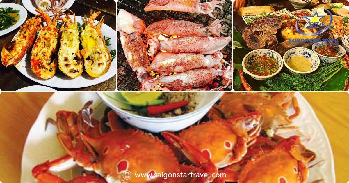 Hải sản tươi ngon khi ghé Phan Thiết