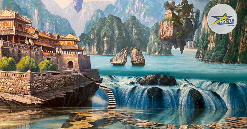 mot-buc-tranh-3d-thac-nuoc-doc-dao-tai-bao-tang-tranh-3d-artinus