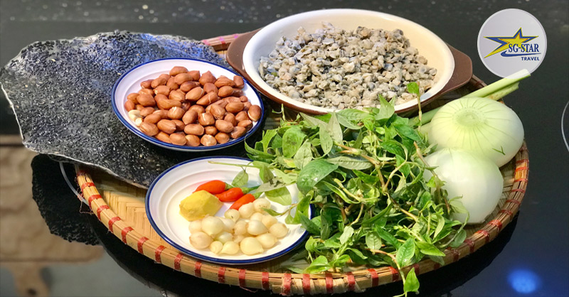 Một số nguyên liệu cần chuẩn bị trước khi làm bánh đập Hội An Một số nguyên liệu cần chuẩn bị trước khi làm bánh đập Hội An