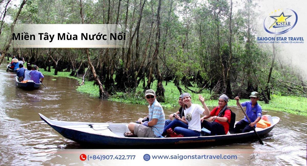 Miền Tây mùa nước nổi - Tour Miền Tây 3 ngày