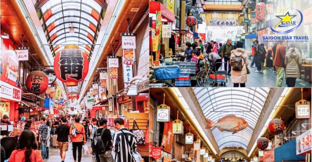 Namba – khu mua sắm và ẩm thực sôi động tại Osaka