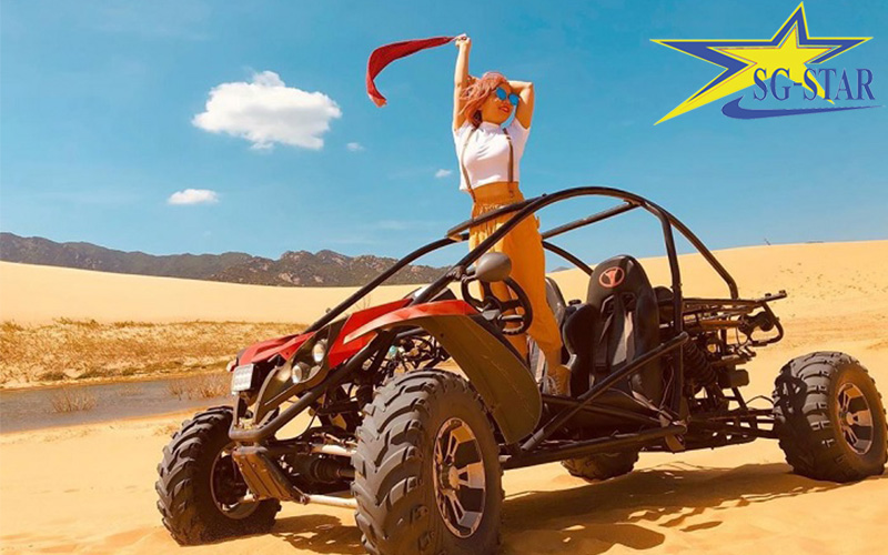 Bỏ túi bí kíp du lịch Ninh Thuận - Ninh Chữ từ A đến Z | Saigon Star Travel Nếu thích thể thao mạo hiểm thì đừng bỏ qua trải nghiệm đua xe địa hình tại Ninh Thuận nhé.