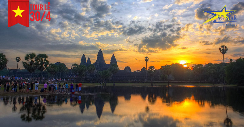 ngam binh minh angkor wat