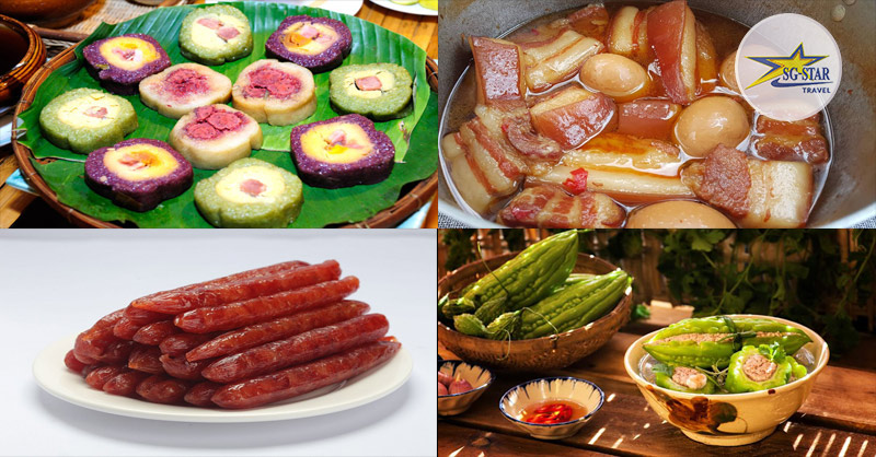 Những món ăn không thể thiếu trong những ngày tết miền Tây