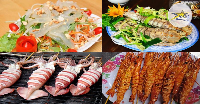 Những món hải sản tươi ngon du khách không thể bỏ lỡ Những món hải sản tươi ngon du khách không thể bỏ lỡ