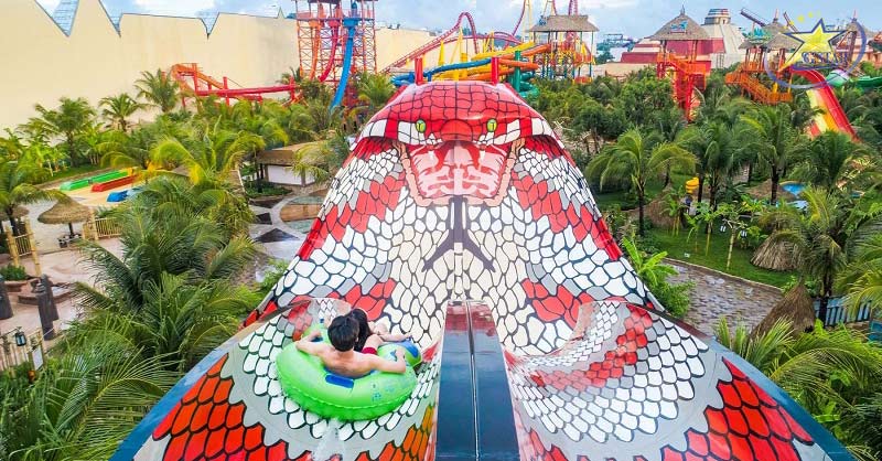 VinWonders Phú Quốc - Điểm Đến Giải Trí Hấp Dẫn Không Thể Bỏ Qua Tại Phú Quốc | Saigon Star Travel Nọc độc mãng xà là trò chơi được nhiều người yêu thích ở khu vực này