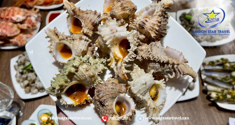 Ốc Gai – Bề ngoài nhiều gai nhưng thịt bên trong nhiều và dai giòn