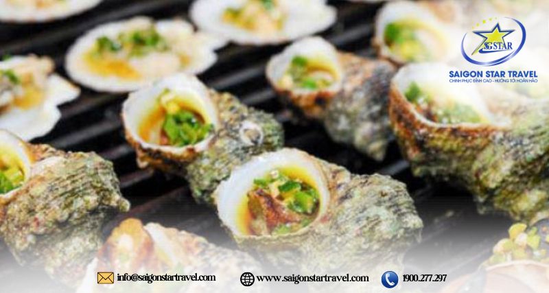 Ốc Mắt Ngọc nướng 