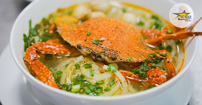 Phần bánh canh ghẹ thơm ngon và hấp dẫn tại quán bánh canh chị Tú Phần bánh canh ghẹ thơm ngon và hấp dẫn tại quán bánh canh chị Tú