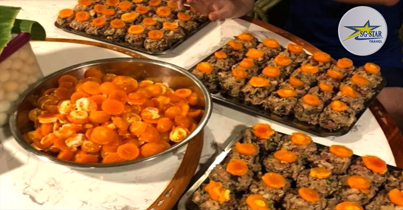 Phần nhân bánh cực kỳ chất lượng khiến ai nấy cắn một miếng đều thích thú vô cùng