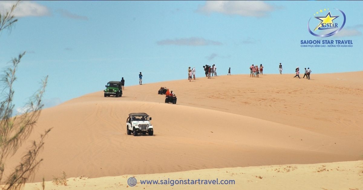 Đồi cát bay, Bàu Trắng – thiên đường sống ảo và trải nghiệm trượt cát