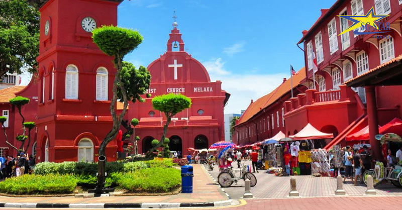 Thành phố Malacca - Sự hòa hợp giữa các nền văn hóa | Saigon Star Travel phao dai bo dao nha