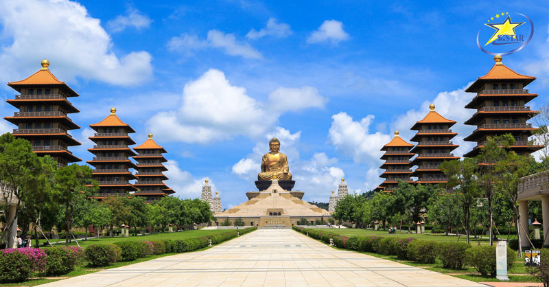 Viếng thăm Phật Quang Sơn Tự Cao Hùng- Tour du lịch Đài Loan 5 ngày 4 đêm