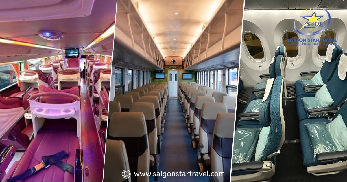 Các phương tiện để du khách lựa chọn di chuyển tới Nha Trang