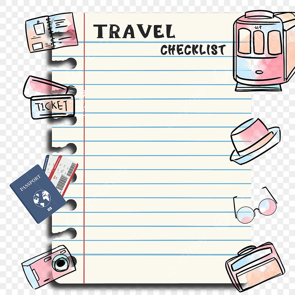 Checklist hành lý du lịch Tết Nguyên Đán 2025 | Saigon Star Travel Hình ảnh Sổ Tay Kế Hoạch Du Lịch Du Lịch Danh Sách Kiểm Tra Du Lịch Mùa Hè  PNG , Du Lịch, Kế Hoạch đi Du Lịch, Sổ Tay PNG miễn phí
