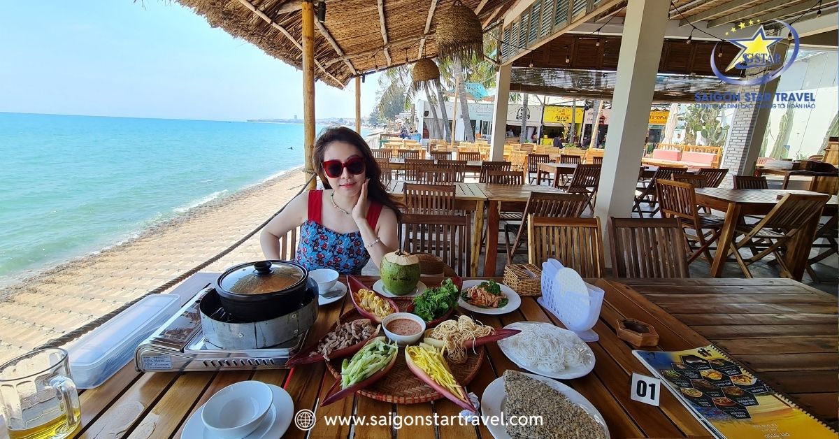Trải nghiệm ăn uống tại các quán hải sản ven biển tại Phan Thiết