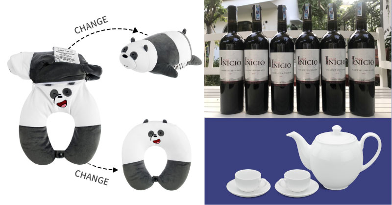 Các phần quà tặng