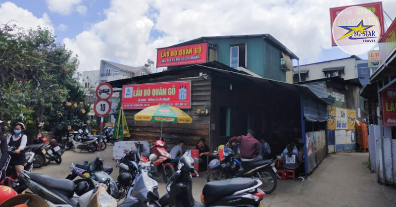 Quán lẩu bò Ba Toa Quán Gỗ không có chi nhánh được yêu thích nhất Quán lẩu bò Ba Toa Quán Gỗ không có chi nhánh được yêu thích nhất